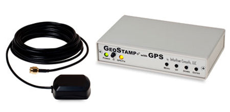 GeoStamp+® with GPS (with cigarette plug and external GPS antenna)